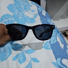 Timberland  Sunglasses Shiny Black Plastic Square Smoke Lens TB7156 unisex