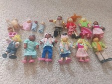Wooden Posable Family People