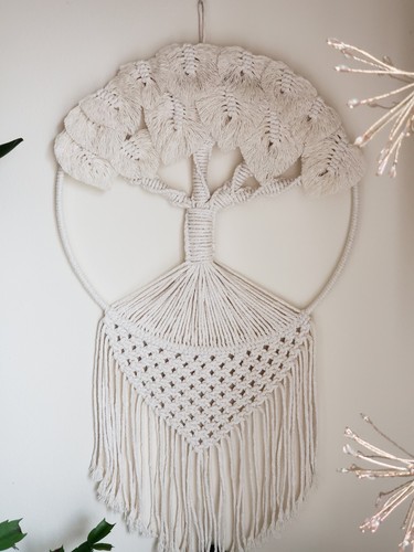 Tree life macrame wall - tree,