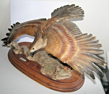 Large Guiseppe Armani Figure of an Eagle. Signed