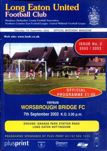 Long eaton united worsbrough - v,