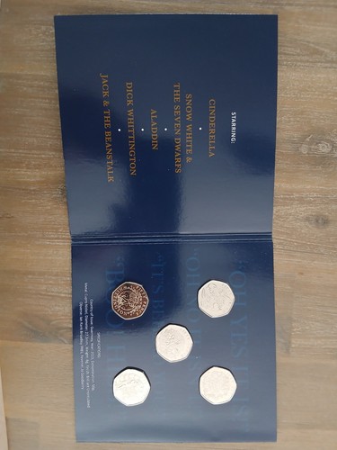 2019 the pantomime 50p coin - 2019,