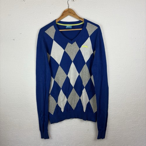 Slazenger blue embroidered