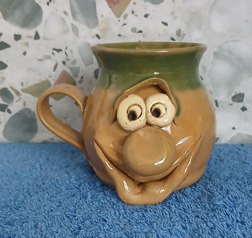 Pretty ugly pottery - ugly, face