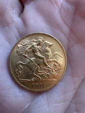 1912 George V Gold Half