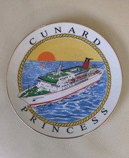 Rare Cunard Princess Plate