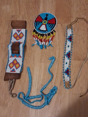 Native american style beadwork - native,