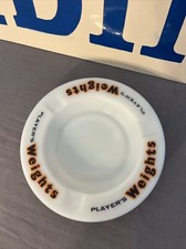 Vintage Nazeing Player’s Weights Ashtray Pub Beer Bar Man Cave