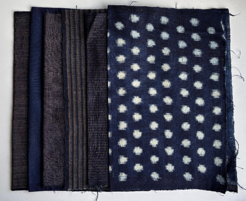 Genuine vintage cotton - cotton, indigo