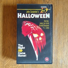 John Carpenter's Halloween (1978) VHS Video PAL RARE HORROR Channel 5