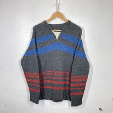 Diesel Jumper Mens L Grey Blue
