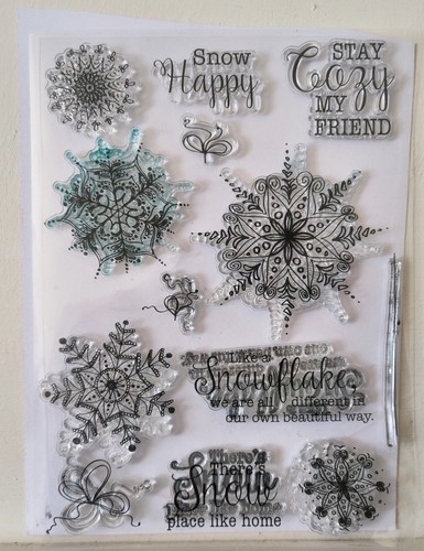 Clear stamp set - stamp, christmas