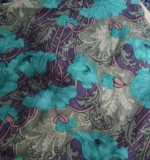 Liberty Of London Clementina Vintage  2 Seater Sofa Cover / Large Fabric Piece