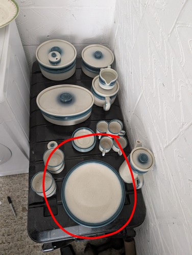 Blue pacific wedgewood dinner - pacific,