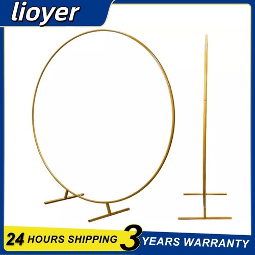 Round balloon arch kit gold - round,