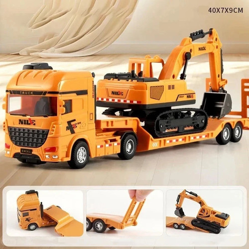 Construction truck excavator - construction, &