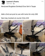 Bugaboo donkey duo pushchair - 5,