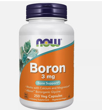 NOW Foods Boron 3 mg 250 Veg