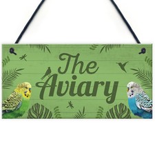 The Aviary Bird Aviary Sign