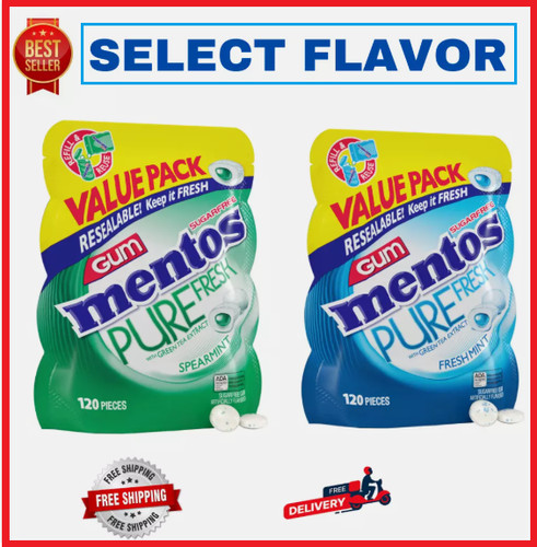 Mentos pure fresh - mentos, sugar-free