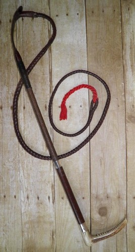 Antique gents hunting whip - hunting, 2