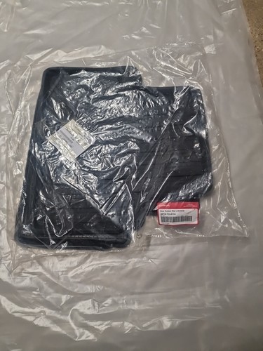 Rear rubber floor - rear, mats