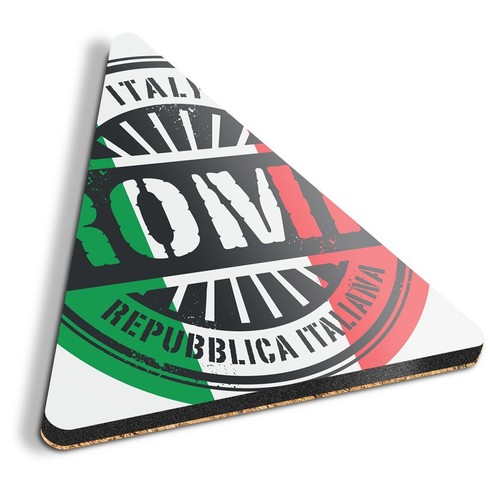 Triangle mdf coaster rome - coaster,