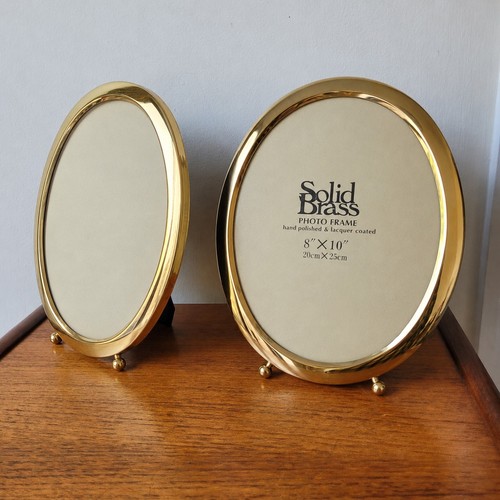 Pair vintage large oval - vintage,