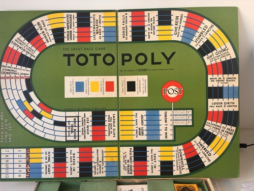 Totopoly vintage board game