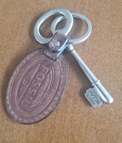 Vintage large fossil bag key - vintage,