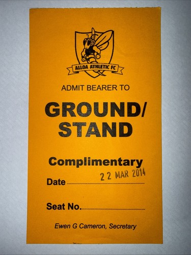 Alloa athletic falkirk - athletic, v