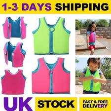Kids Swim Life Jacket Float Vest Swimming Pool Buoyancy Aid Child WaterSport -`