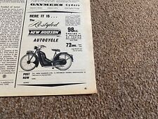 PPOBK1 ADVERT 7X5 RESTYLED NEW HUDSON AUTOCYCLE