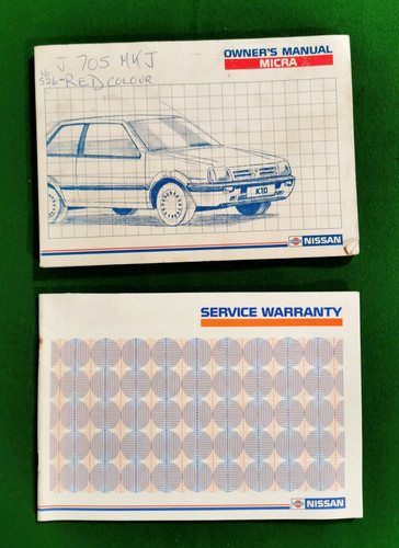 Nissan micra handbook - nissan,