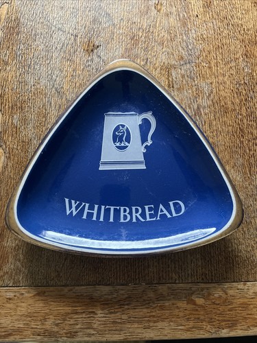Whitbread triangle ashtray - ,