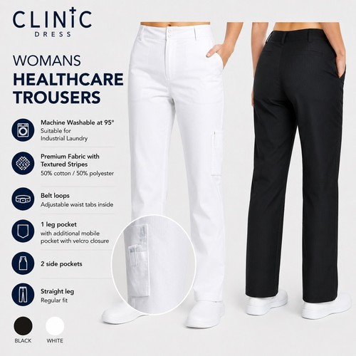 Ladies womens scrub trousers - womens,