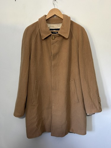 Burberry merino wool overcoat - burberry,