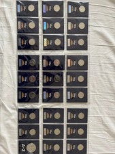 2019 10p coins alphabet a-z full set
