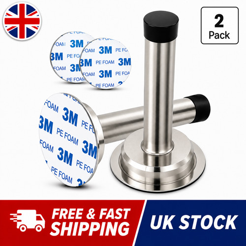 Self adhesive door stops - 2x,
