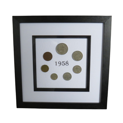 1958 luxury framed coin year - luxury,