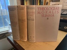 Sacrae Theologiae Summa 3 Vols 1955 Good Dogmatic Theology Catholic Latin 1st HB