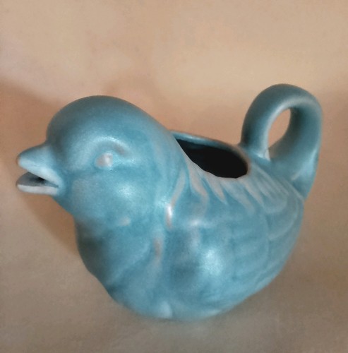 Rare bird milk jug pottery - bird,