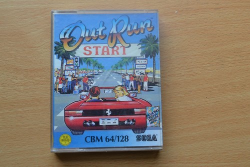 Outrun for cbm64 128 tape - for, by