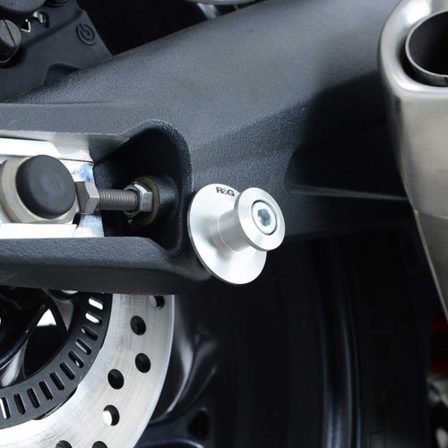 Silver paddock stand - m8,