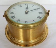 DECORATIVE QUARTZ SHIP CLOCK