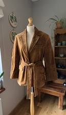 Zara Camel Brown 100% Suede