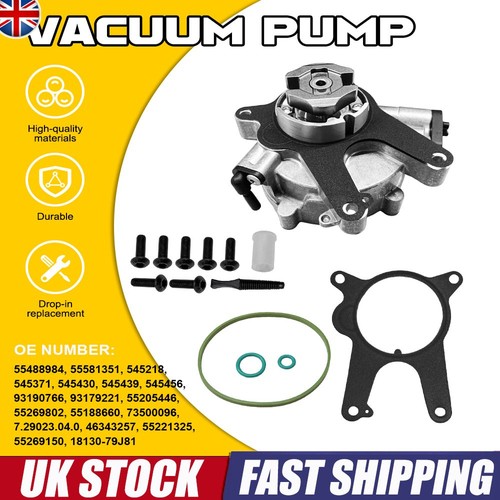 Vacuum pump repair - vacuum,