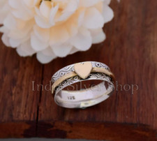 Heart Spinner Ring Anxiety