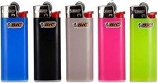 5 x BIC Mini Lighters Multi