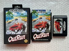 Outrun Sega Genesis (Mega